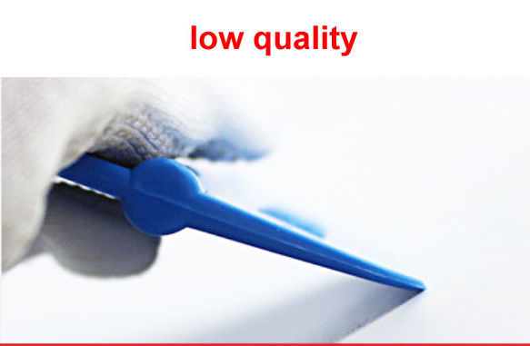 Plastic Squeegee for Sticker Application